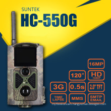12MP FHD MMS GPRS SMS Control 3G Hunting Wildlife Traphy Camera Timelapse SunTek HC550G Supporting WCDMA Network